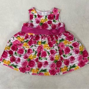 American Princess Floral Dress size 6 months